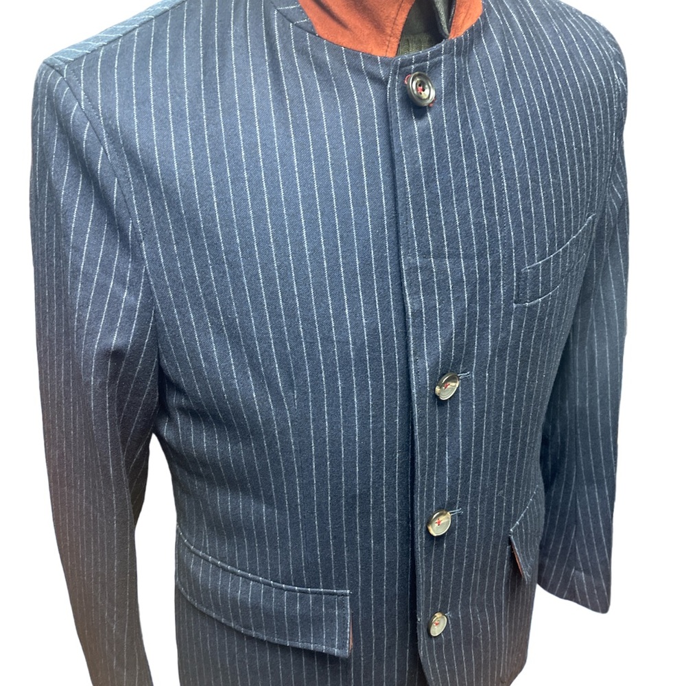 Wool and cashmere jacket Sartorial luxury bespoke.